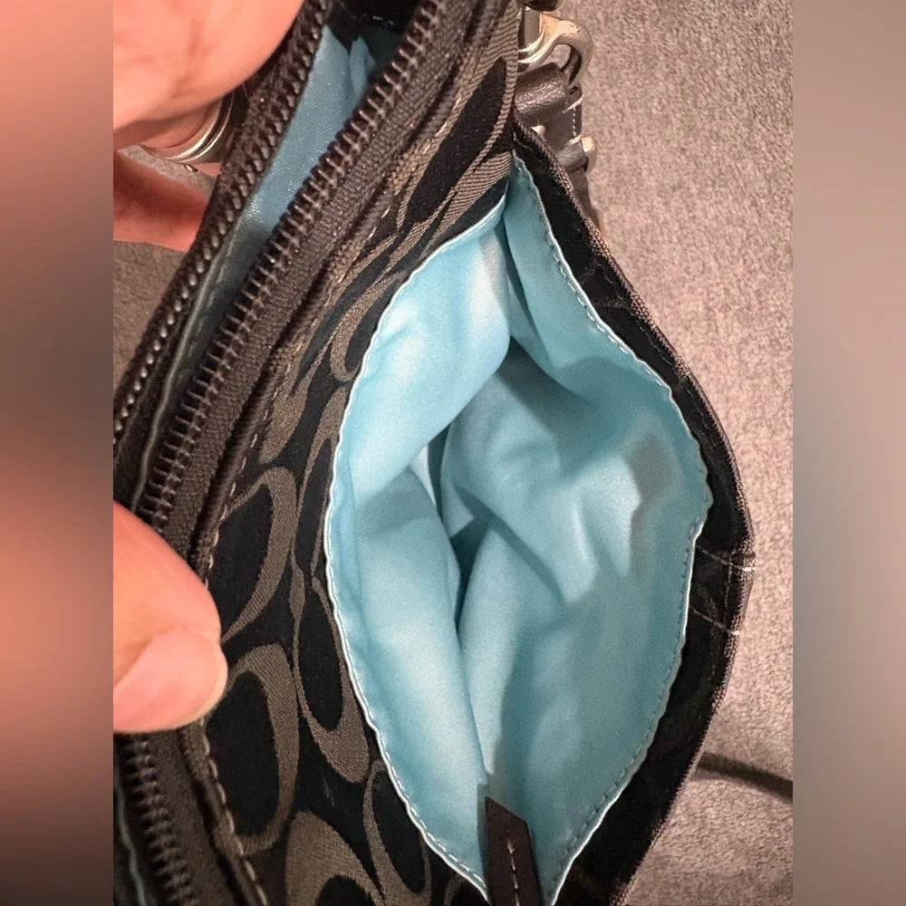 Coach Black Signature Crossbody Bag - Picture 6 of 14